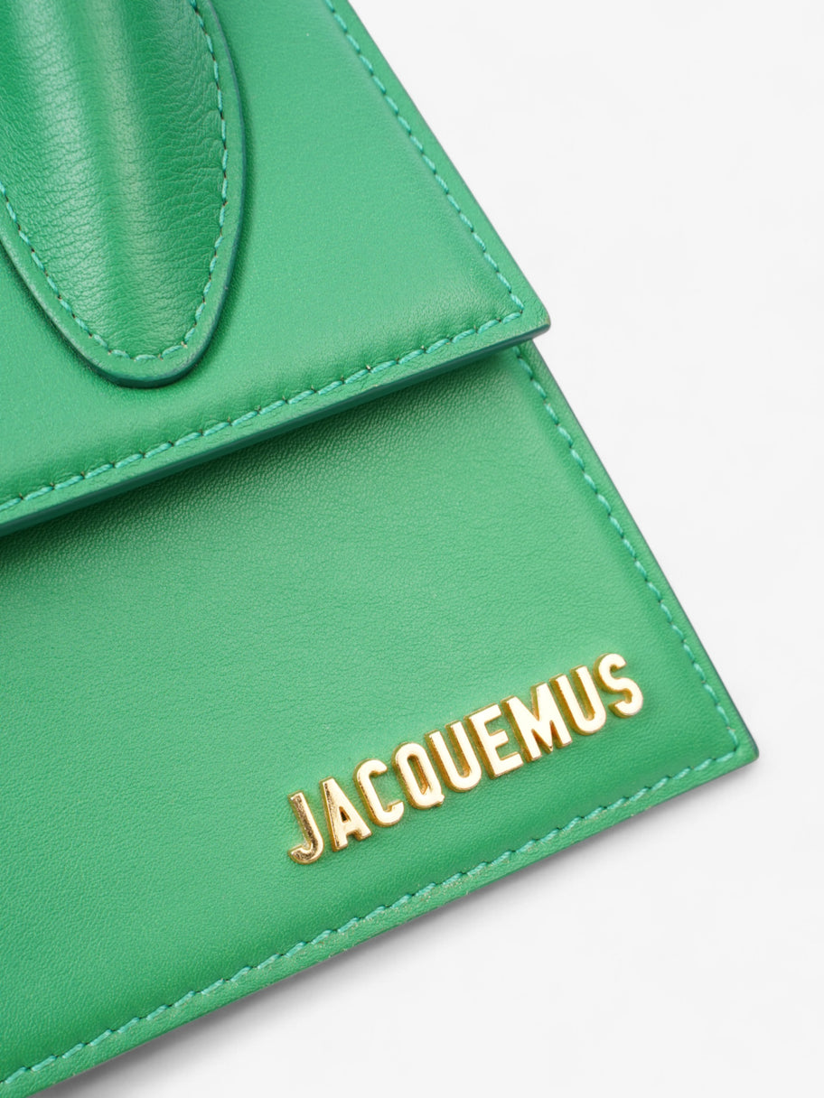 Jacquemus Le Chiquito Green Leather Moyen Image 7