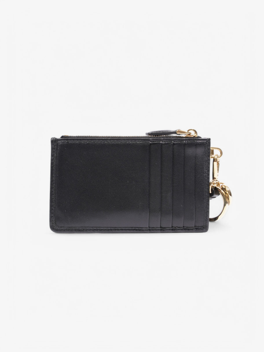 Prada Card Holder With Wristlet Black Leather Image 2
