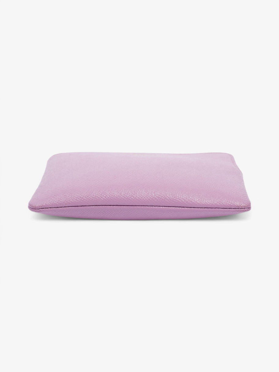 Coach Corner Zip Wristlet Violet Leather Image 5