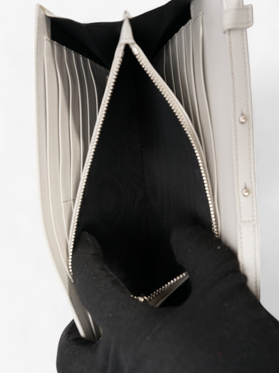 Saint Laurent Kate Chain Wallet Off White Calfskin Leather Image 9