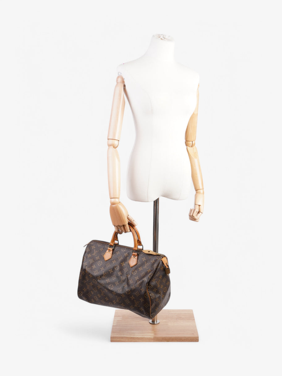 Louis Vuitton Speedy Monogram Coated Canvas 35 Image 2