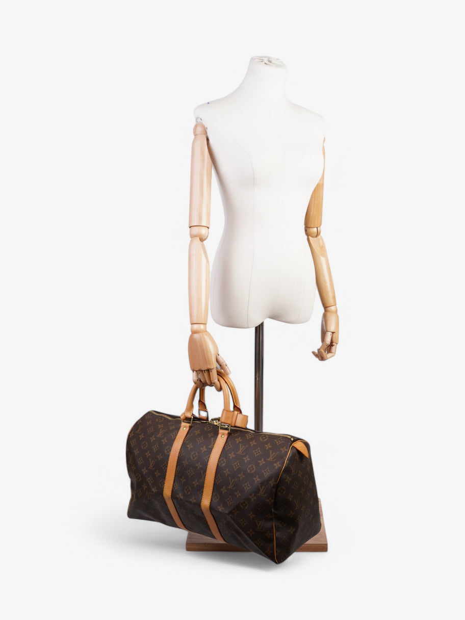 Louis Vuitton Keepall Monogram Coated Canvas 45 Image 2