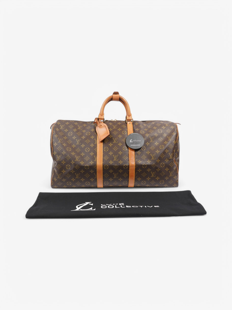 Louis Vuitton Keepall Monogram Coated Canvas 55 Image 8