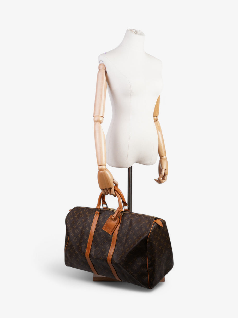 Louis Vuitton Keepall Monogram Coated Canvas 50 Image 2