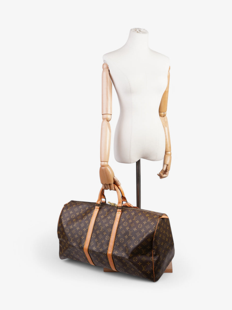 Louis Vuitton Keepall Monogram Coated Canvas 55 Image 2