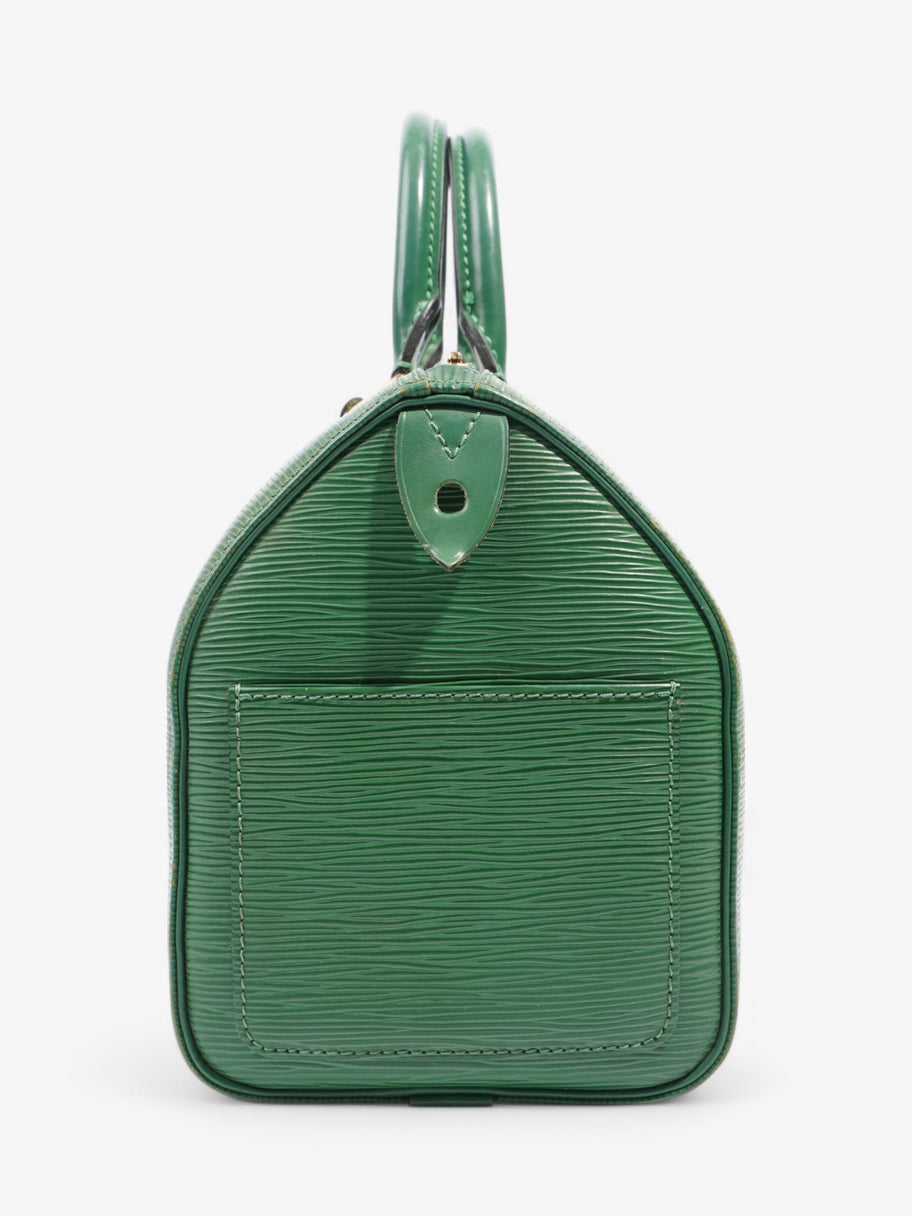 Louis Vuitton Speedy Green Epi Leather 30 Image 3