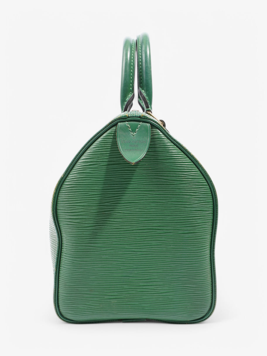 Louis Vuitton Speedy Green Epi Leather 30 Image 5