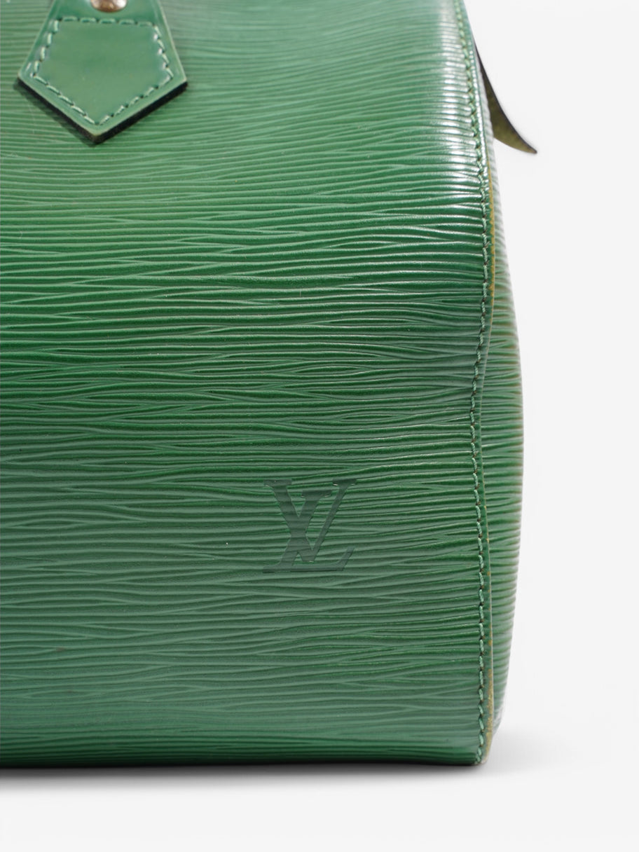 Louis Vuitton Speedy Green Epi Leather 30 Image 7
