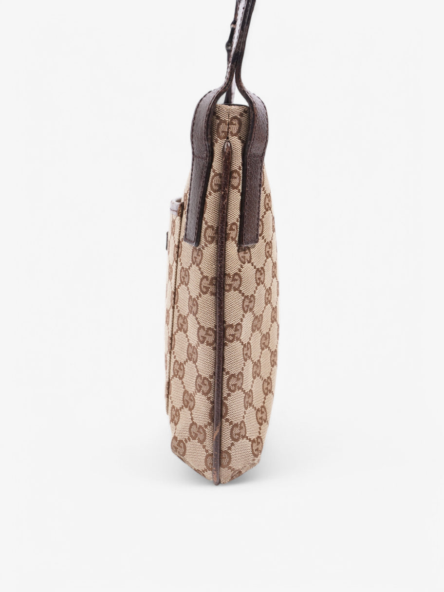 Gucci GG Shoulder Bag Beige / Brown Canvas Image 3