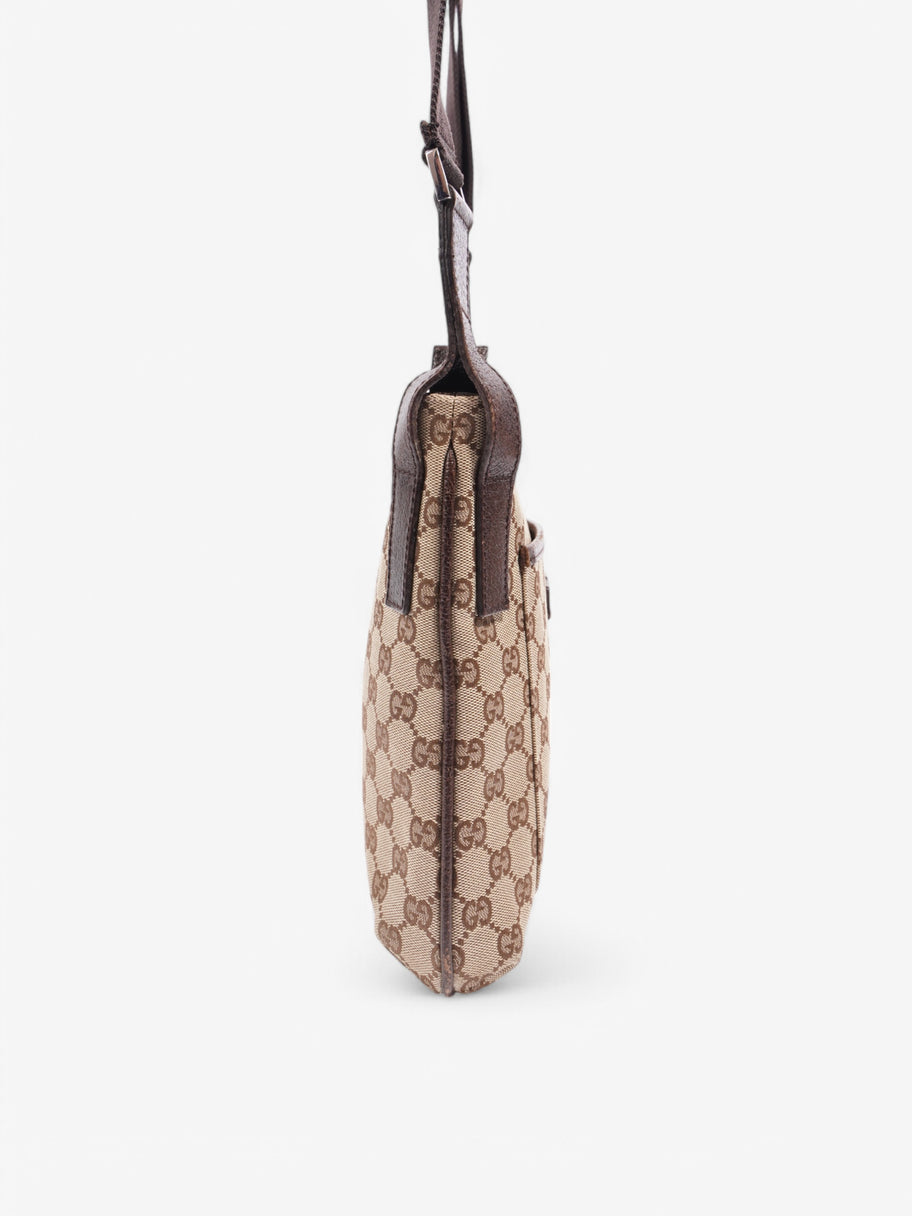 Gucci GG Shoulder Bag Beige / Brown Canvas Image 5