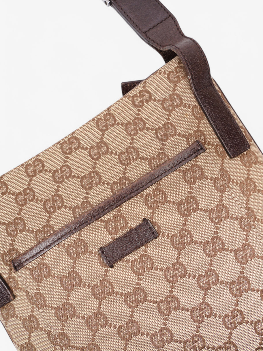 Gucci GG Shoulder Bag Beige / Brown Canvas Image 7