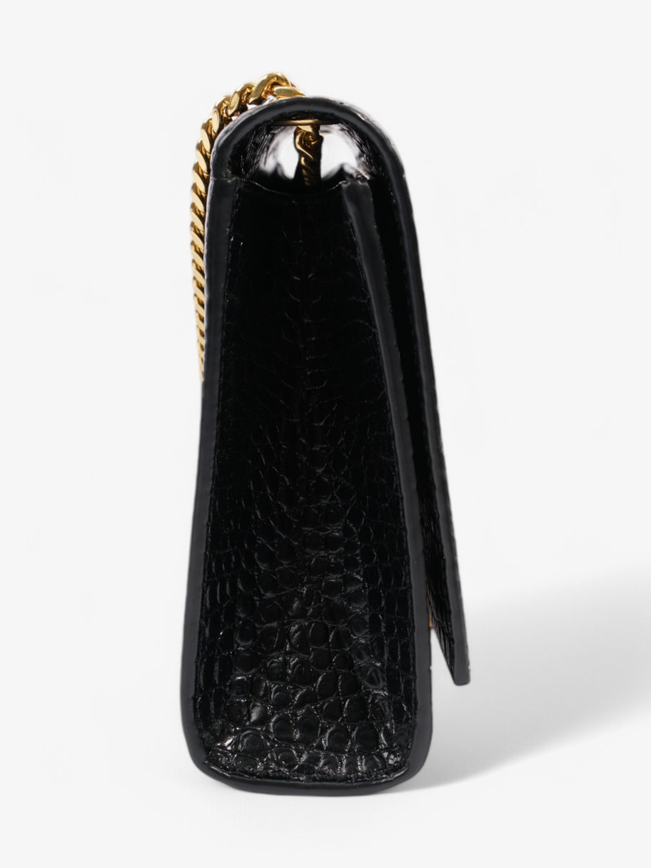 Saint Laurent Kate Tassel Black Embossed Leather Medium Image 5