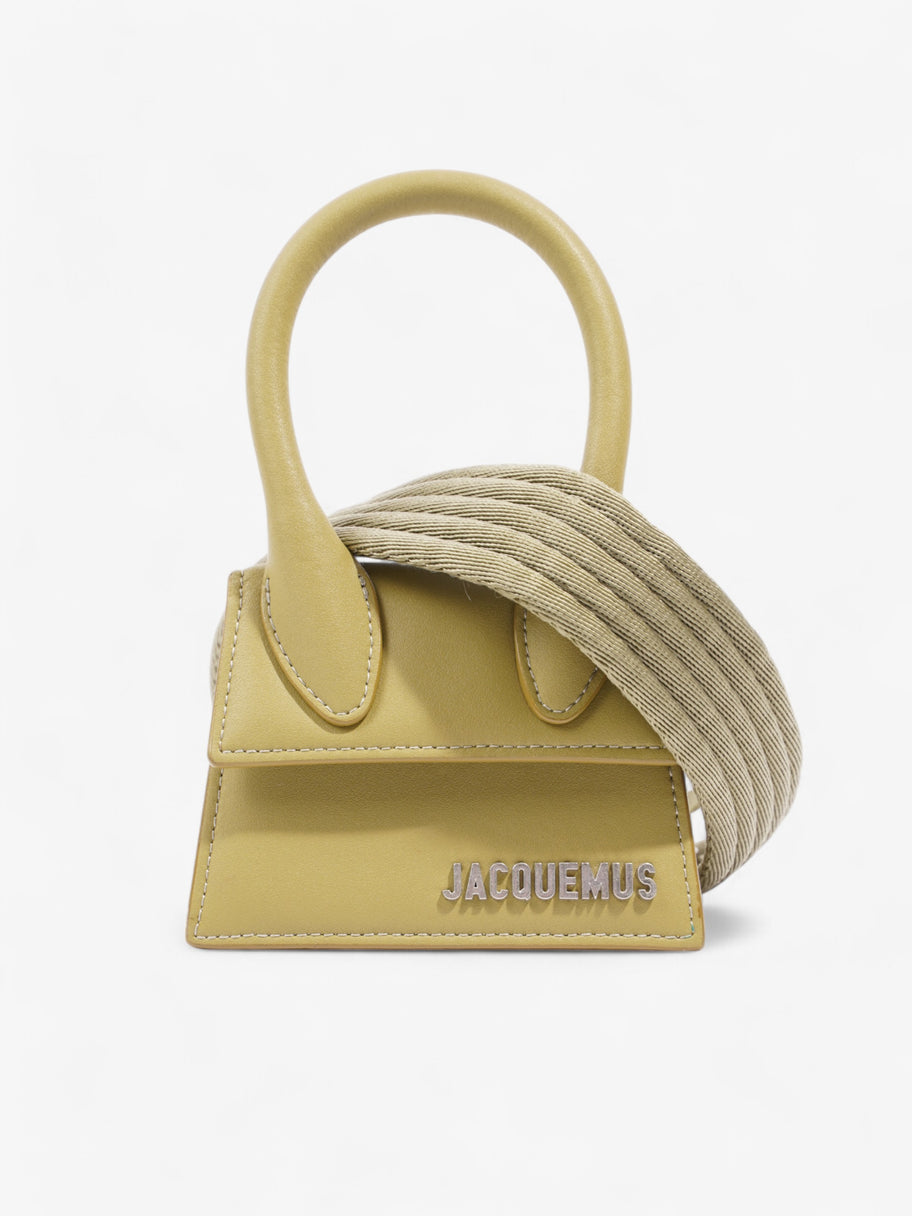 Jacquemus Le Chiquito Homme Olive Green Leather Image 1