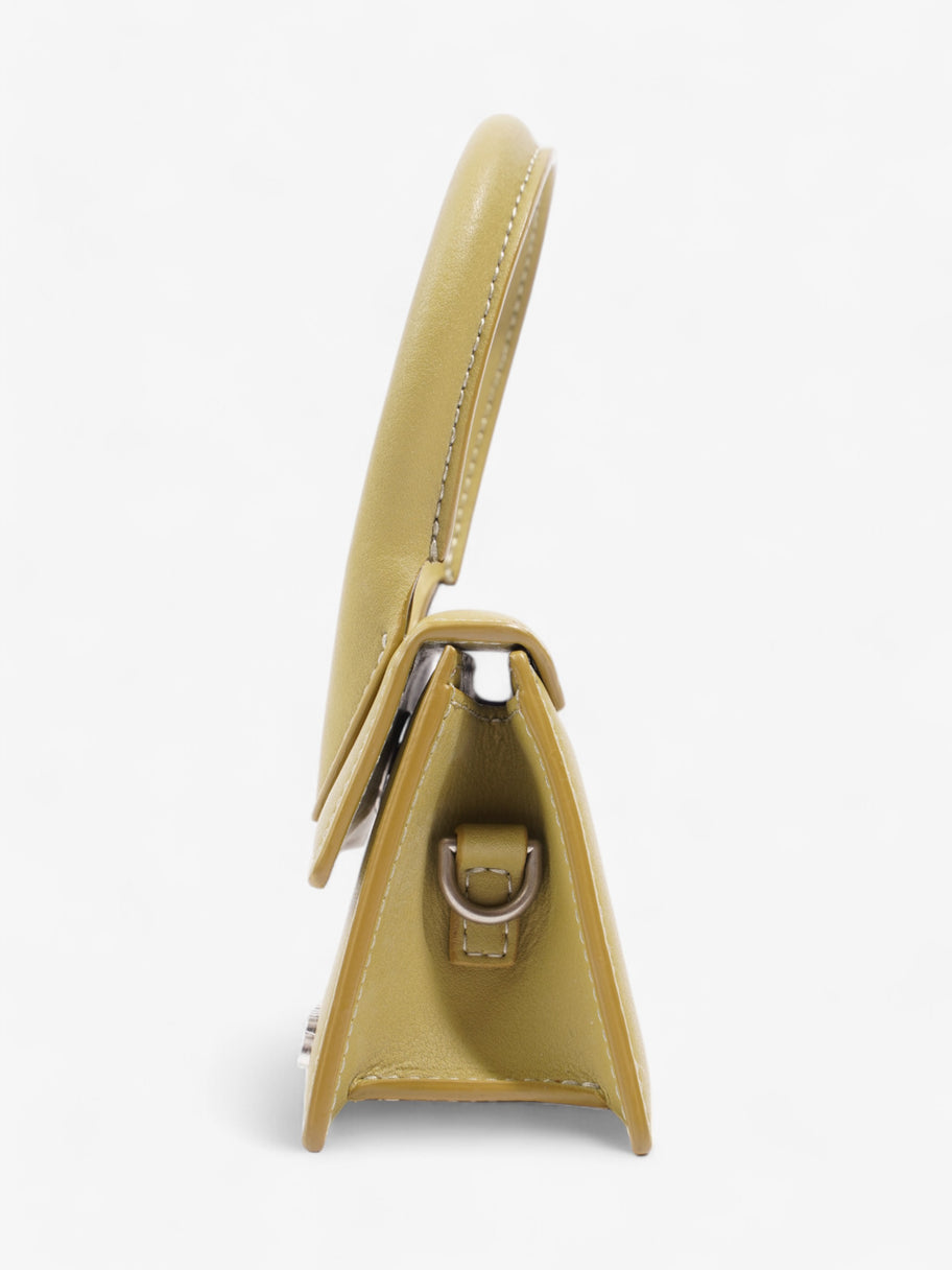 Jacquemus Le Chiquito Homme Olive Green Leather Image 3