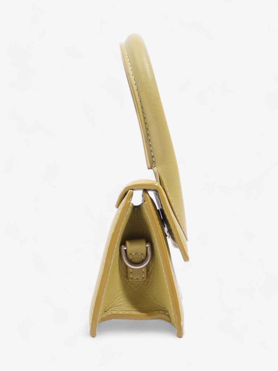Jacquemus Le Chiquito Homme Olive Green Leather Image 5