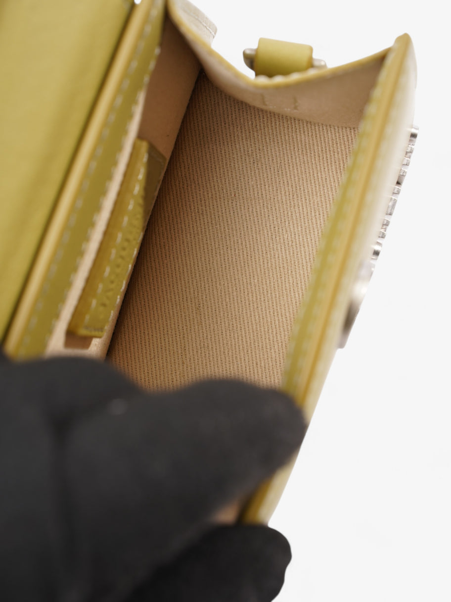 Jacquemus Le Chiquito Homme Olive Green Leather Image 9