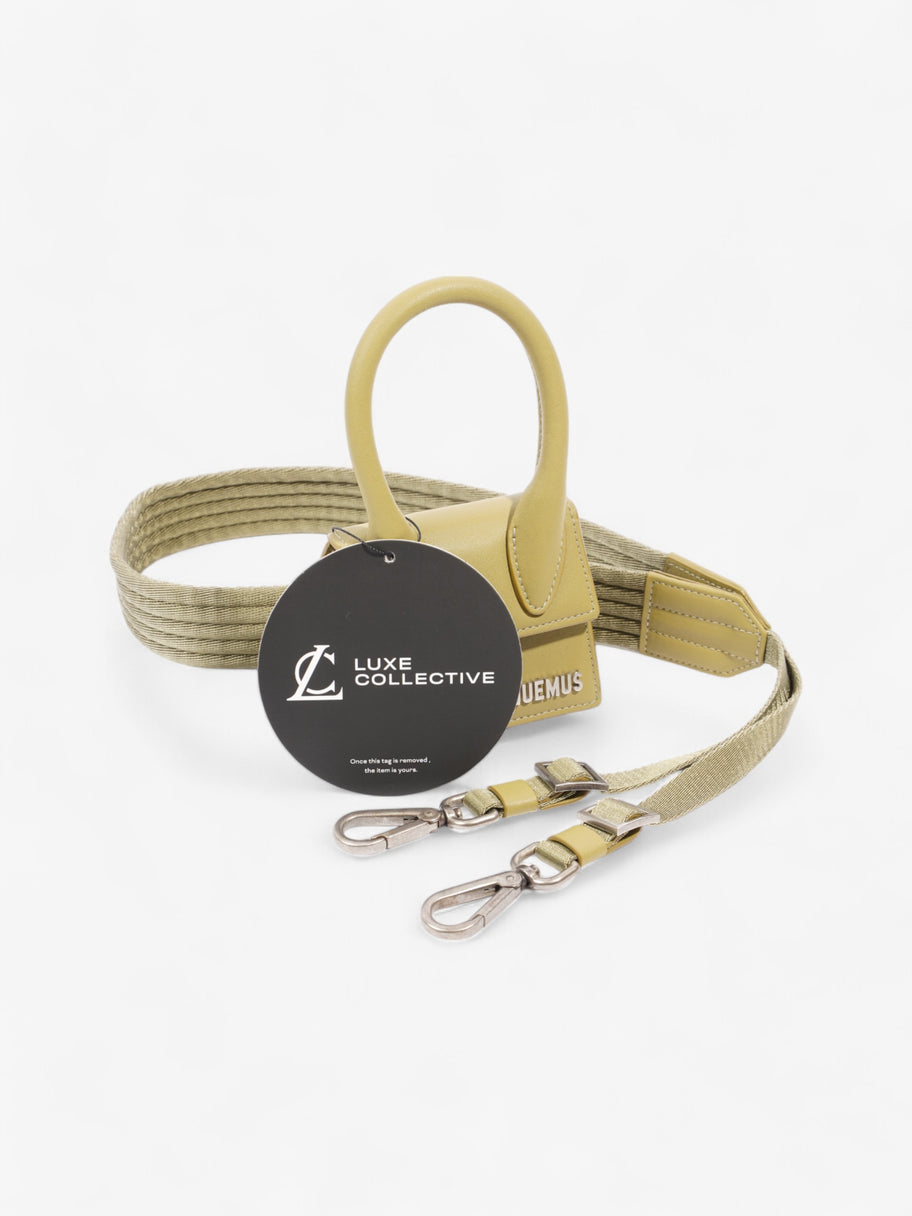 Jacquemus Le Chiquito Homme Olive Green Leather Image 10