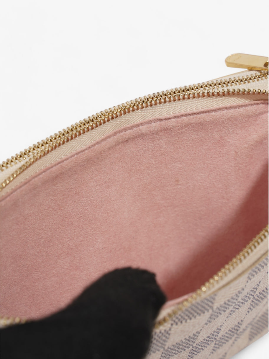 Louis Vuitton Pochette Double Zip Damier Azur Coated Canvas Image 11
