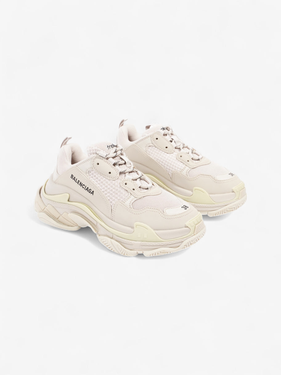 Balenciaga Triple S Beige Mesh EU 38 UK 5 Image 2