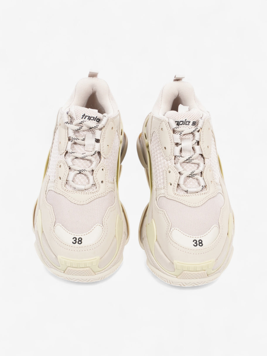 Balenciaga Triple S Beige Mesh EU 38 UK 5 Image 8