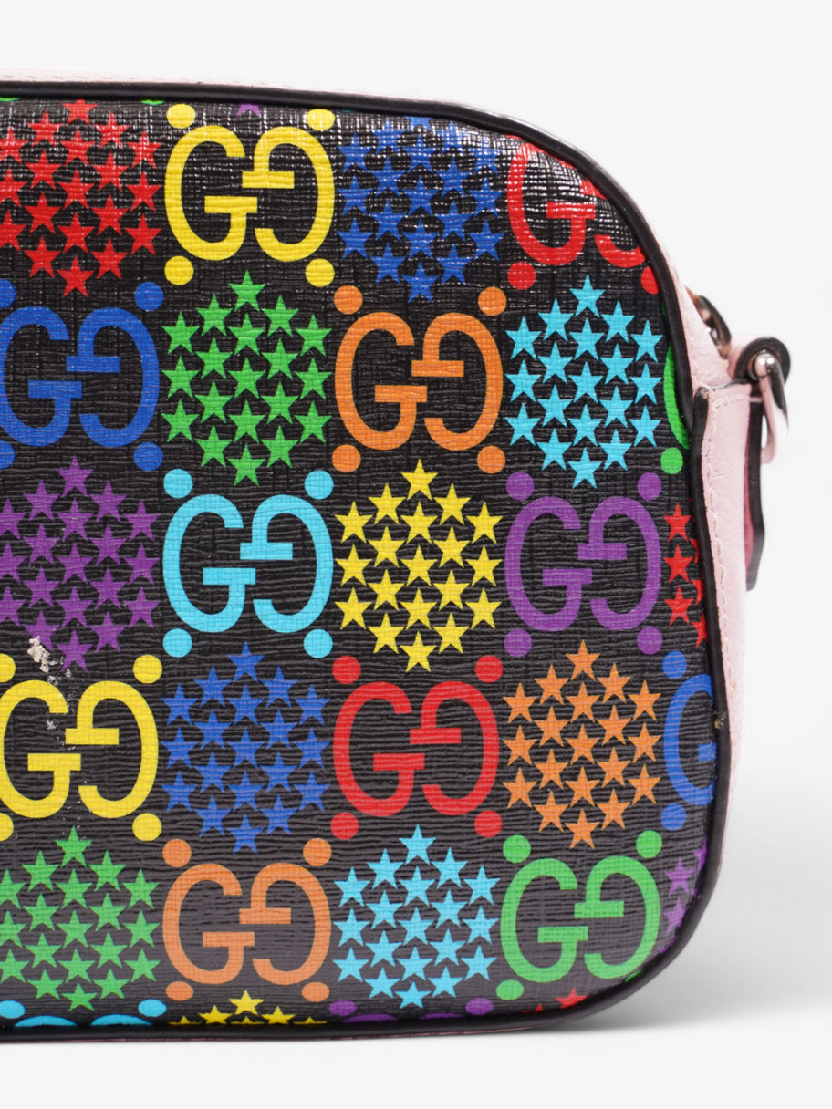 Gucci Psychedelic Camera Bag Pink / Multicolour Coated Canvas Image 7