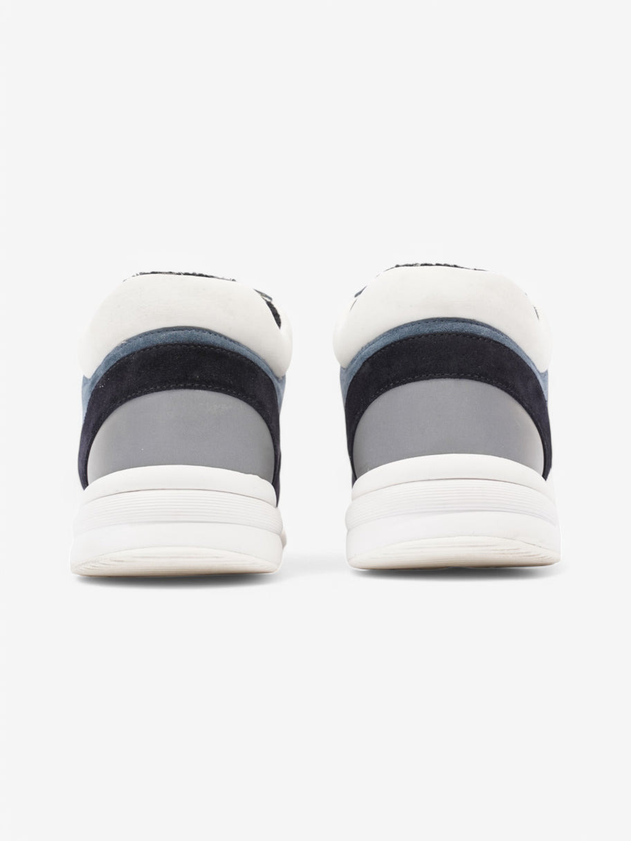 Chanel CC Logo Sneakers White  / Black / Orange Suede EU 40.5 UK 7.5 Image 6