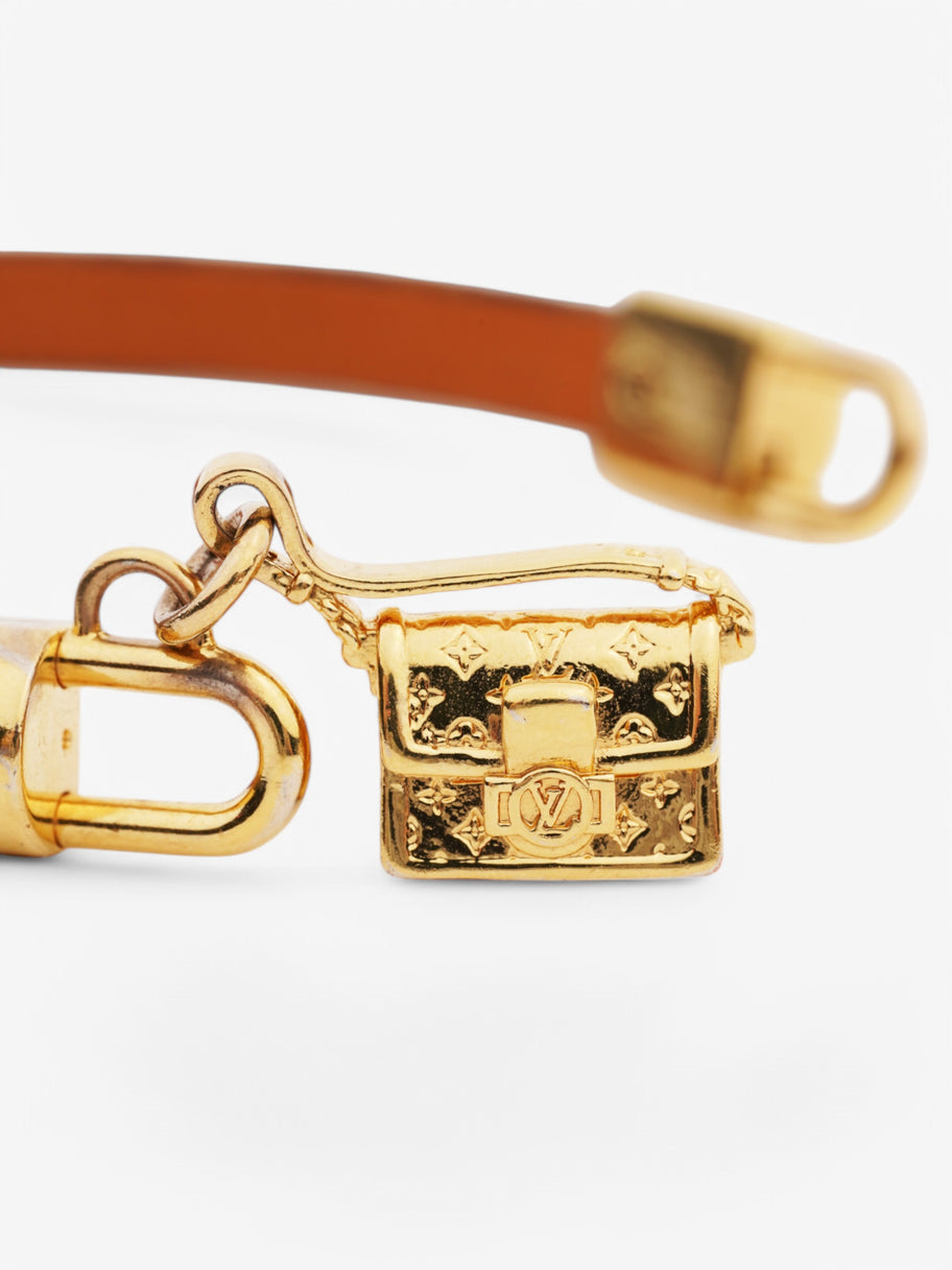 Louis Vuitton Dauphine Bracelet Monogram / Gold Coated Canvas Image 4