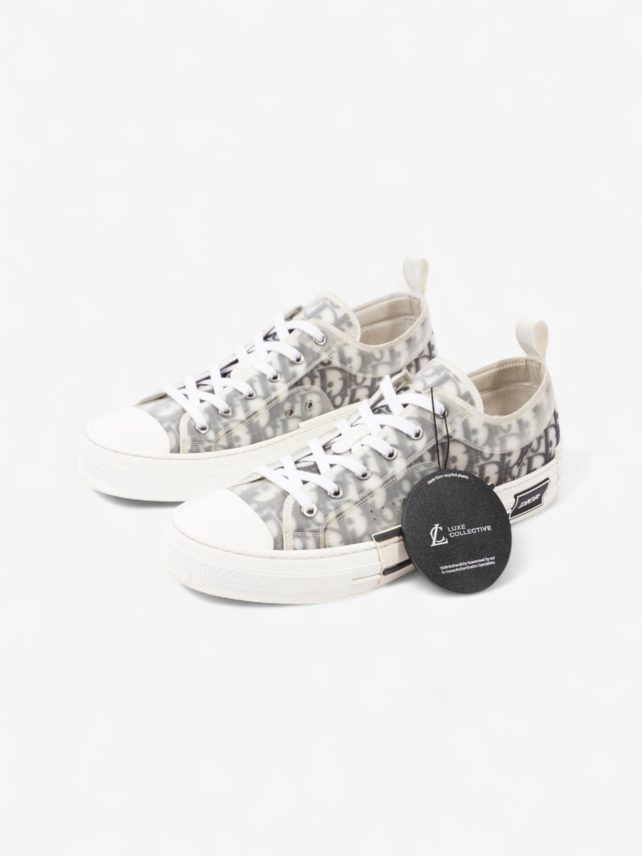 Christian Dior B23 Low Top Grey Coated Canvas EU 44 UK 10 Image 10