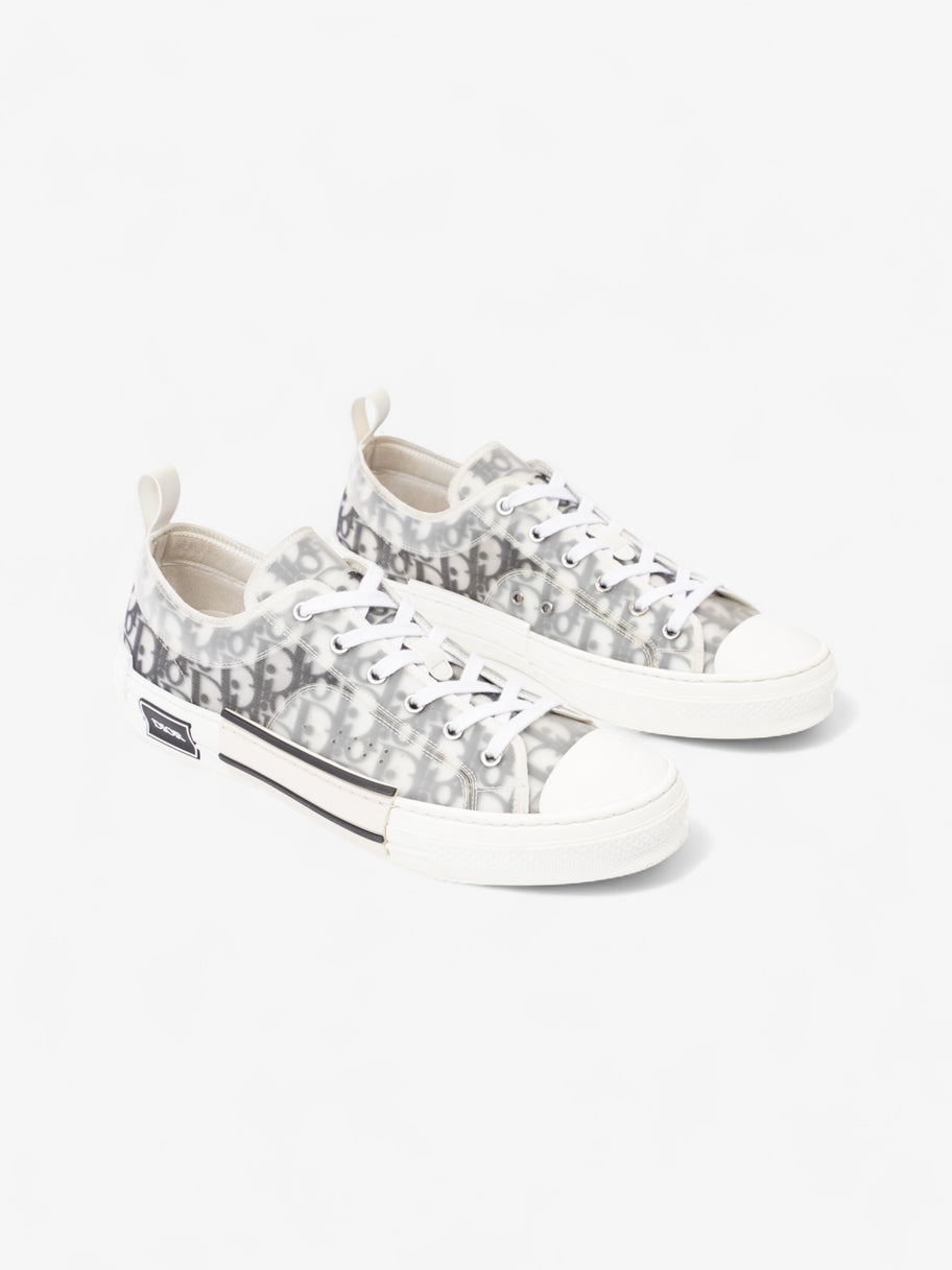 Christian Dior B23 Low Top Grey Coated Canvas EU 44 UK 10 Image 2