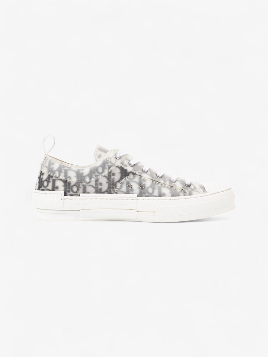Christian Dior B23 Low Top Grey Coated Canvas EU 44 UK 10 Image 4