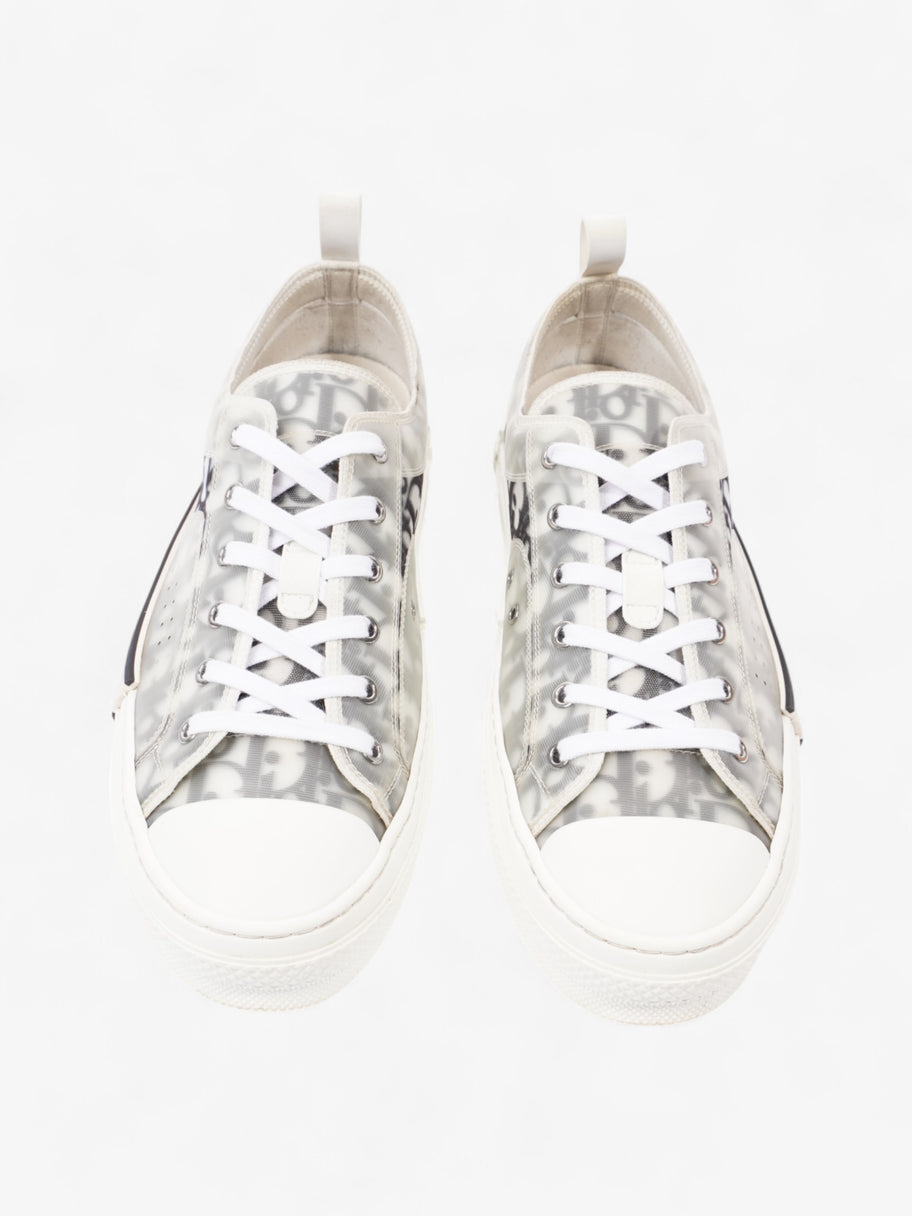 Christian Dior B23 Low Top Grey Coated Canvas EU 44 UK 10 Image 8