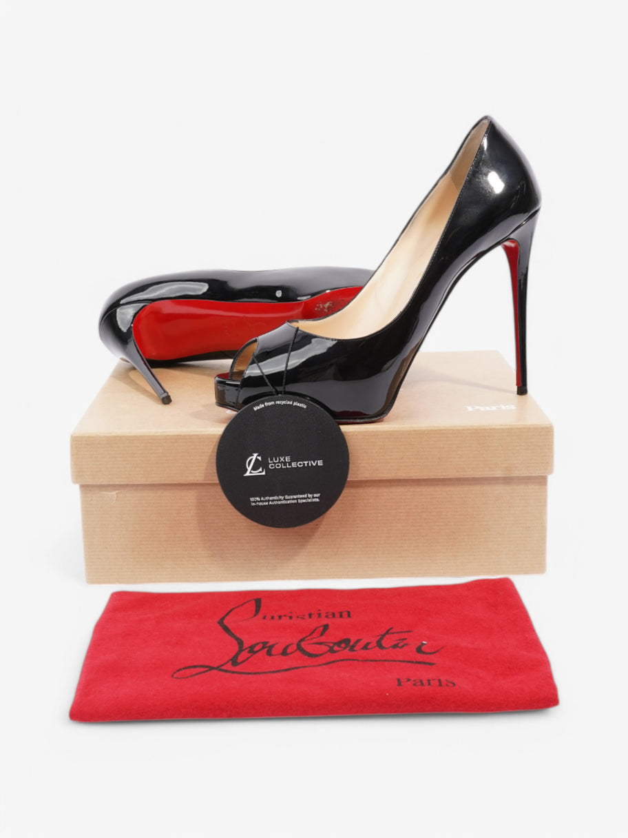 Christian Louboutin Very Prive  120 Black Patent Leather EU 39.5 UK 6.5 Image 10