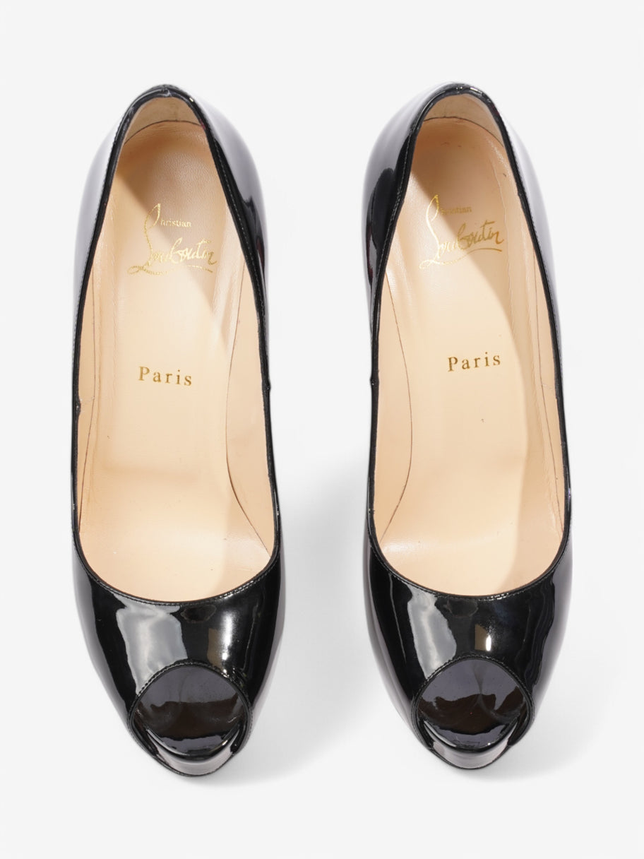 Christian Louboutin Very Prive  120 Black Patent Leather EU 39.5 UK 6.5 Image 8
