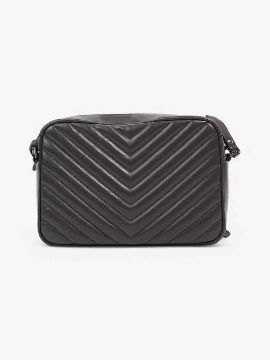 Saint Laurent Lou Camera Bag Grey Leather Medium Image 4