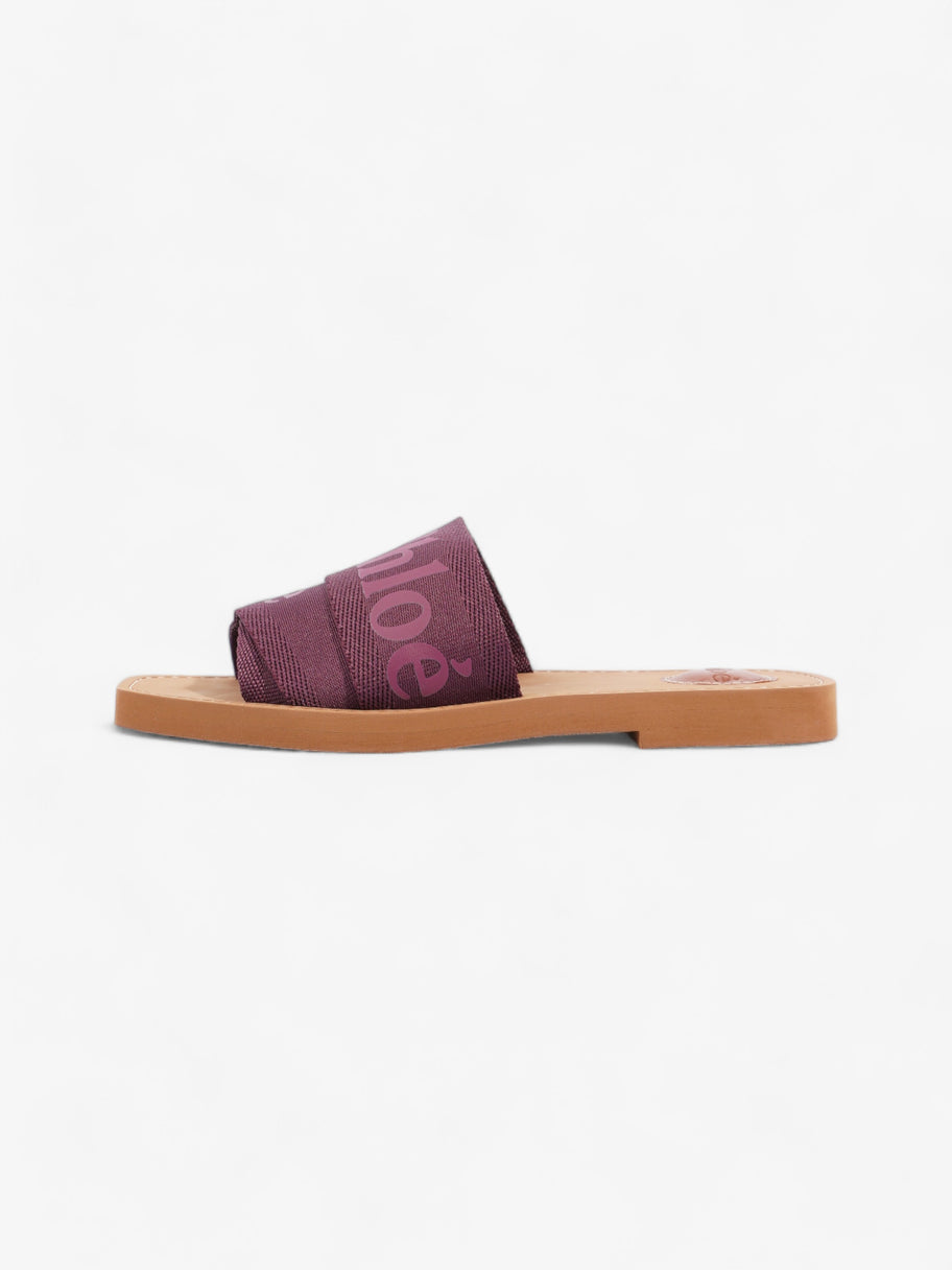 Woody Sandals Purple Canvas EU 37 UK 4 Image 5