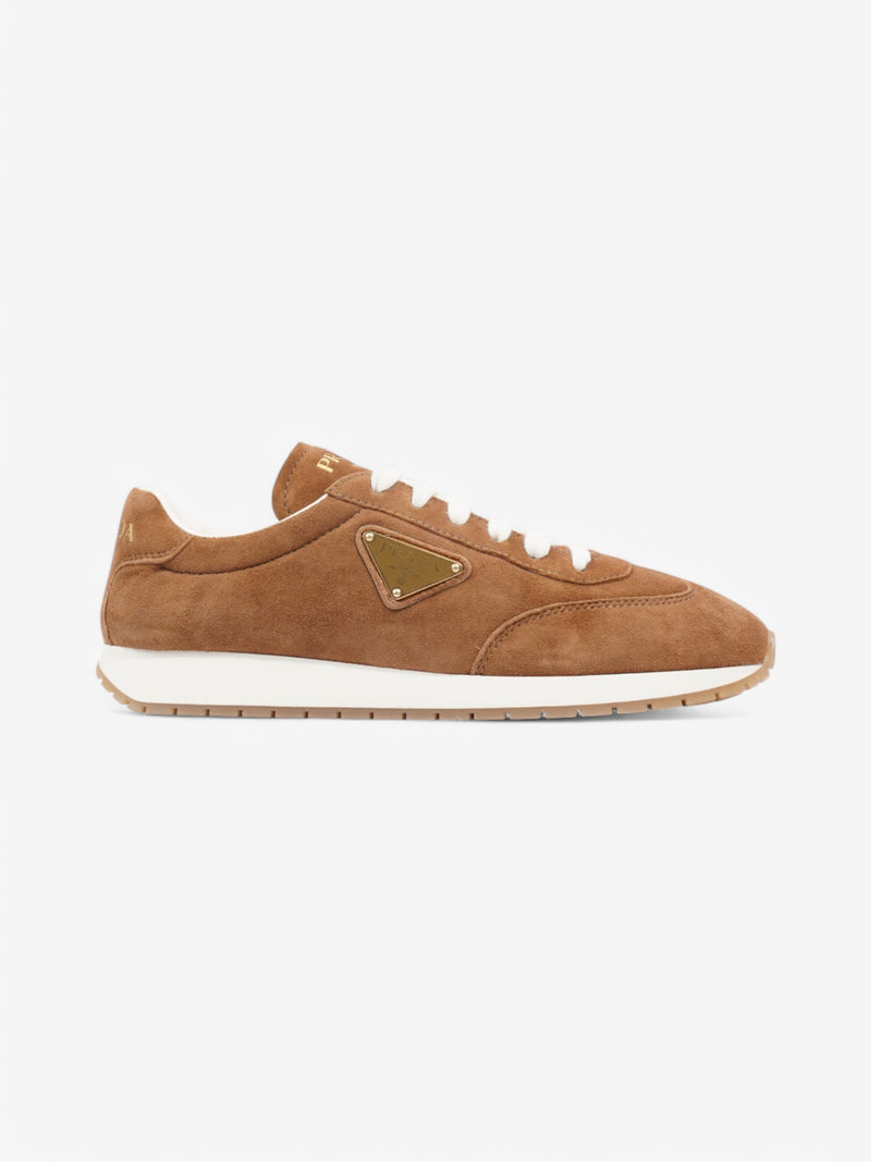  Prada Low Top Sneaker Brown Suede EU 37.5 UK 4.5