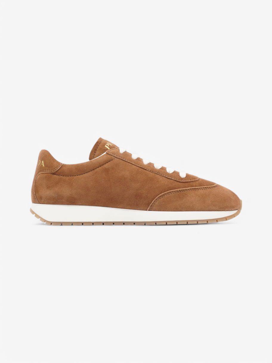 Prada Low Top Sneaker Brown Suede EU 37.5 UK 4.5 Image 4