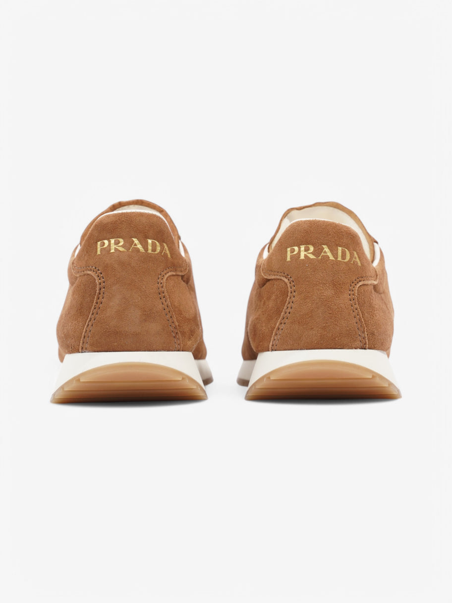 Prada Low Top Sneaker Brown Suede EU 37.5 UK 4.5 Image 6