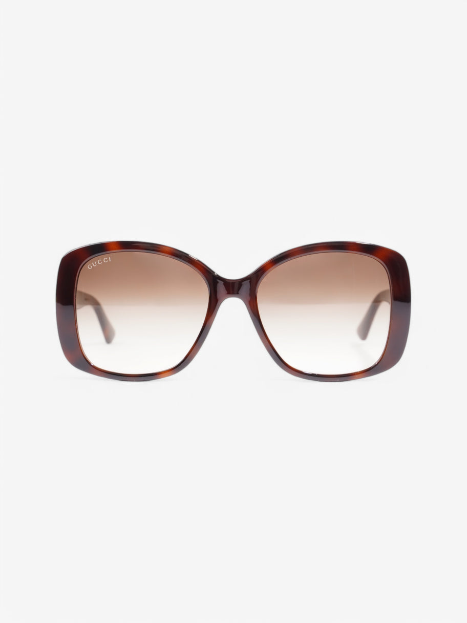 Gucci GG Sunglasses Tortoise  / Gold Acetate 145mm Image 1