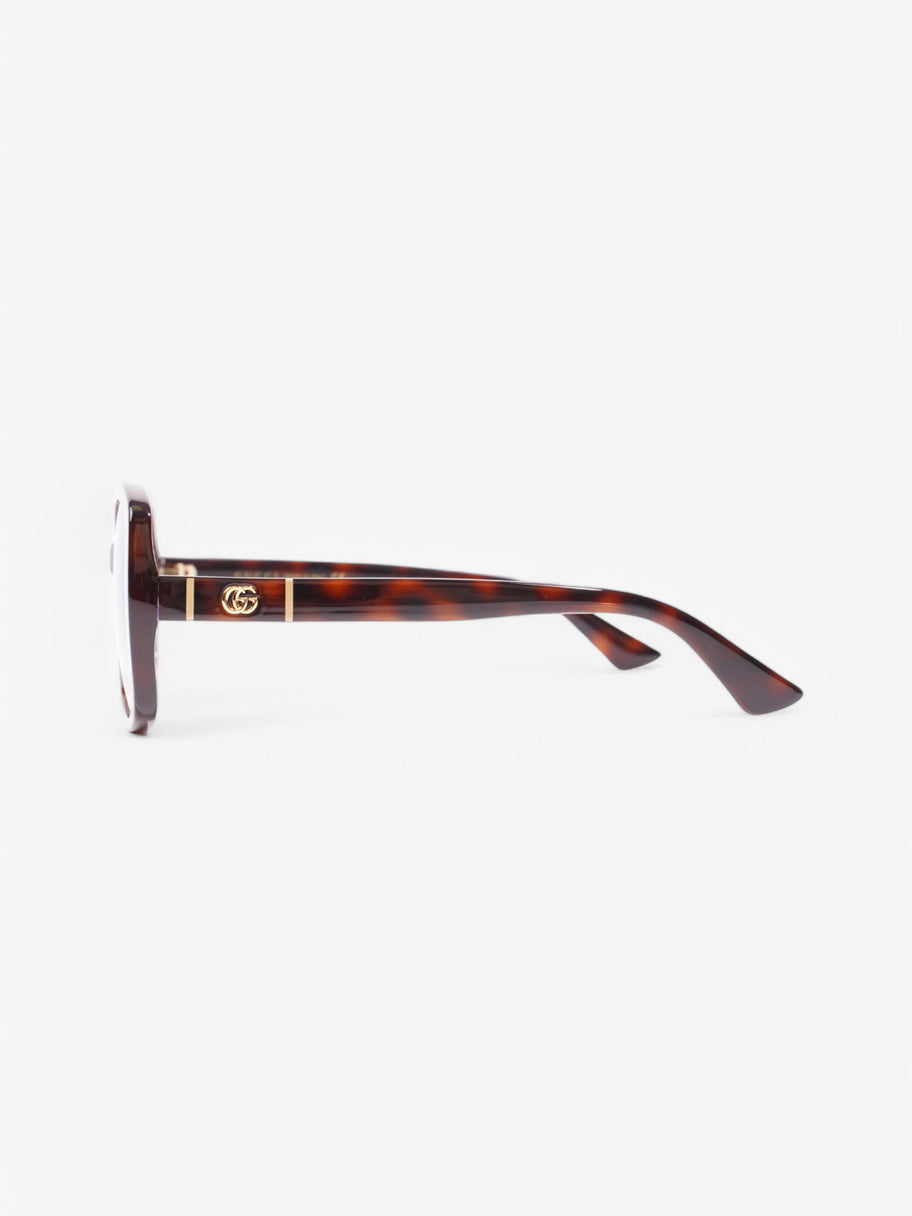 Gucci GG Sunglasses Tortoise  / Gold Acetate 145mm Image 2