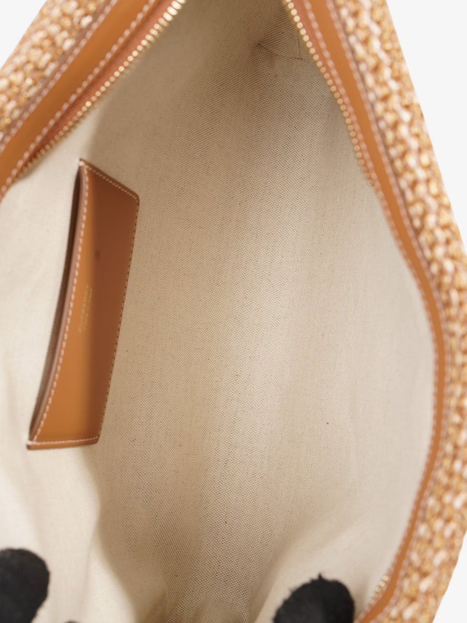 Burberry Duncan Pouch Beige  / White Wicker Image 8