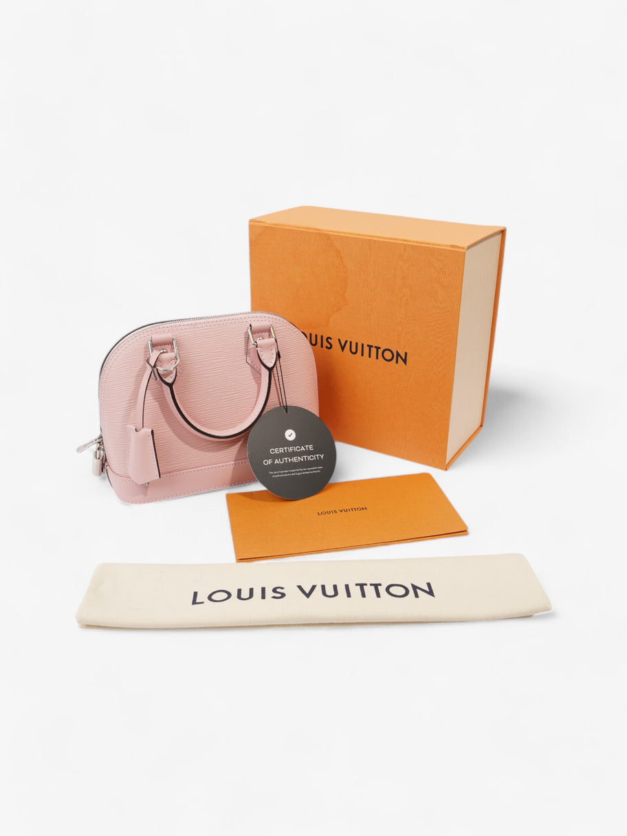 Louis Vuitton Alma Rose Ballerine Epi Leather BB Image 9