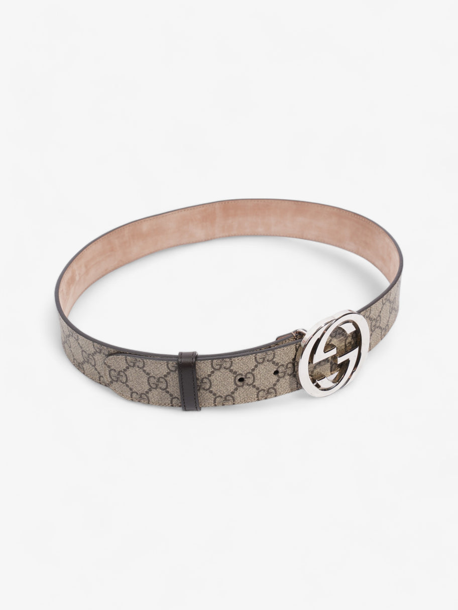 Gucci Blondie Belt Beige / Ebony Canvas 85cm / 34