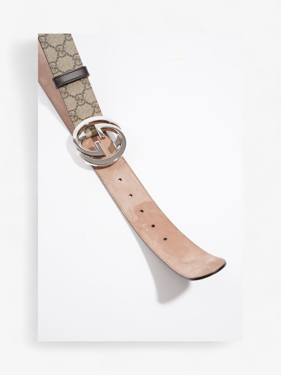 Gucci Blondie Belt Beige / Ebony Canvas 85cm / 34