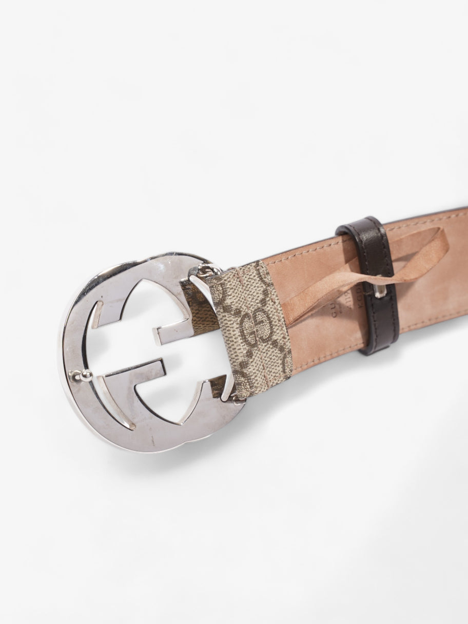 Gucci Blondie Belt Beige / Ebony Canvas 85cm / 34
