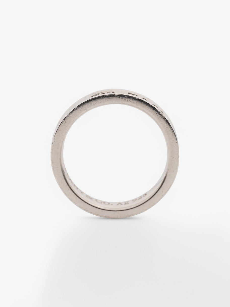 Tiffany and Co 1837 Ring Silver Silver Sterling 6.5 Image 2