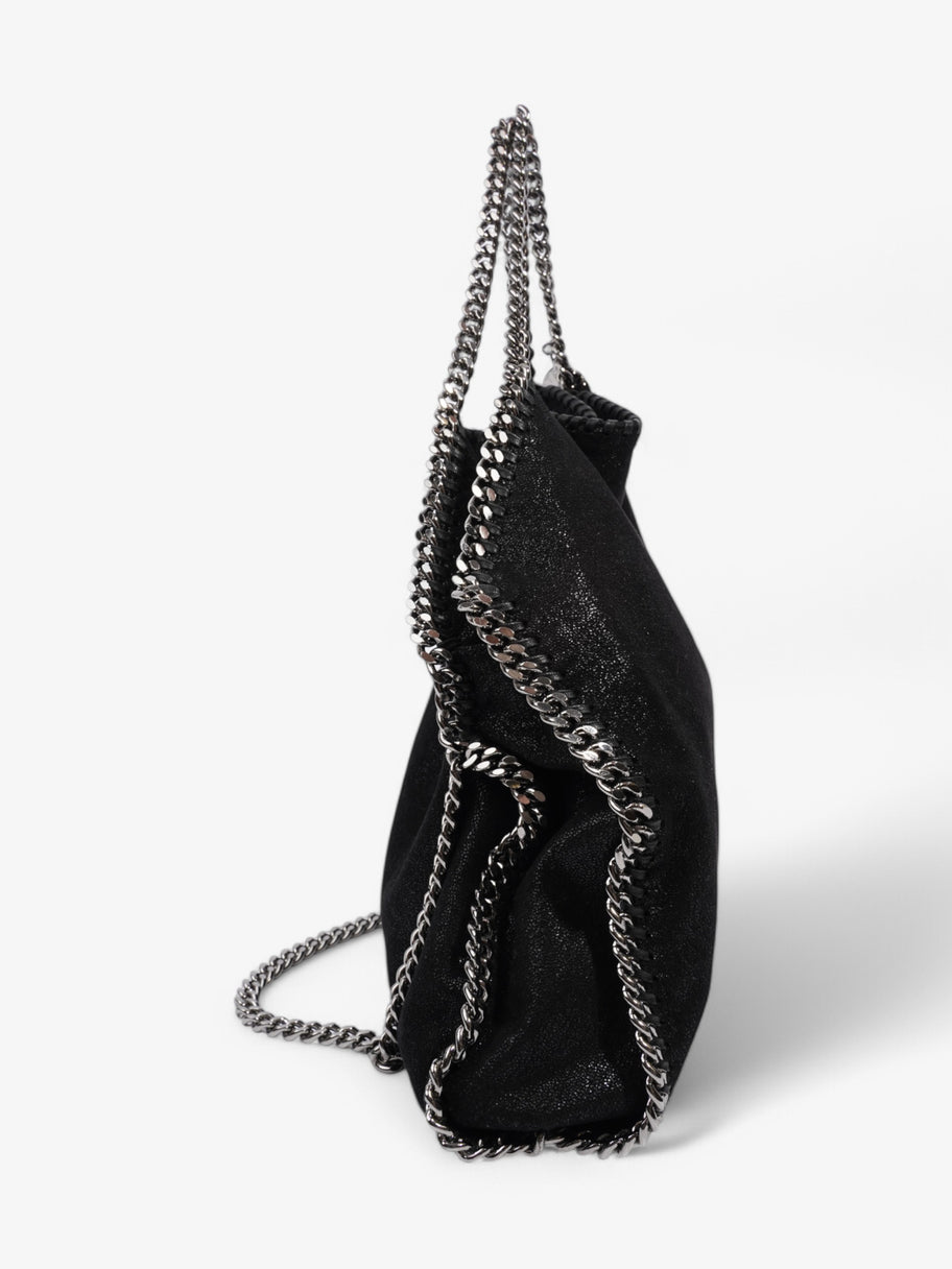 Stella McCartney Falabella Tote Black Faux Suede Image 3