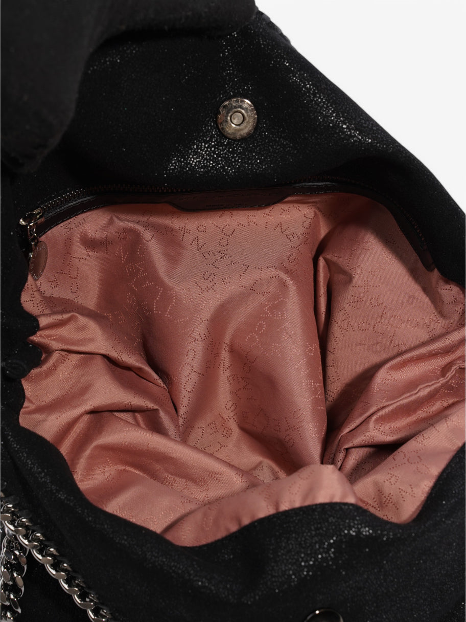 Stella McCartney Falabella Tote Black Faux Suede Image 8