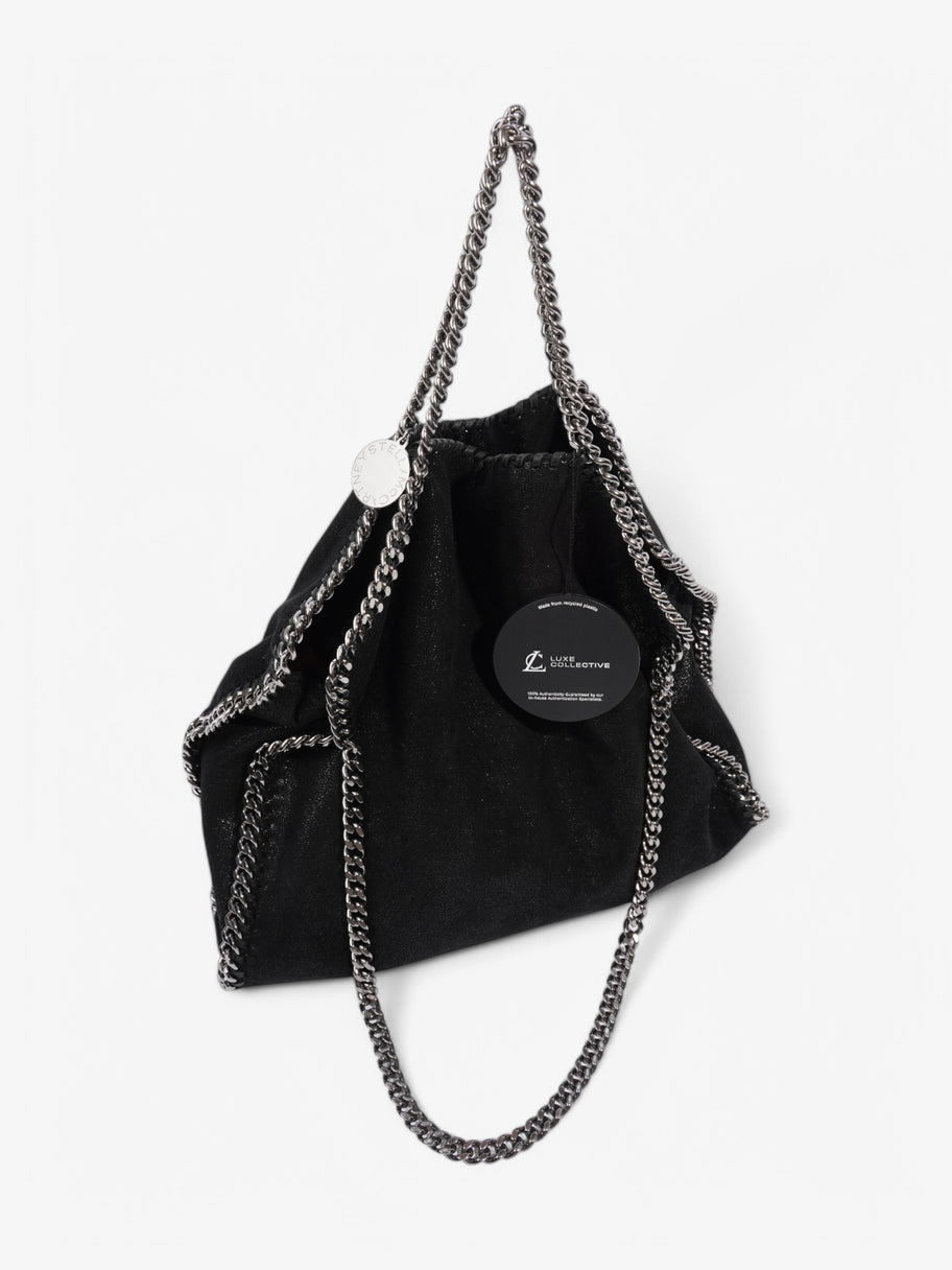 Stella McCartney Falabella Tote Black Faux Suede Image 9