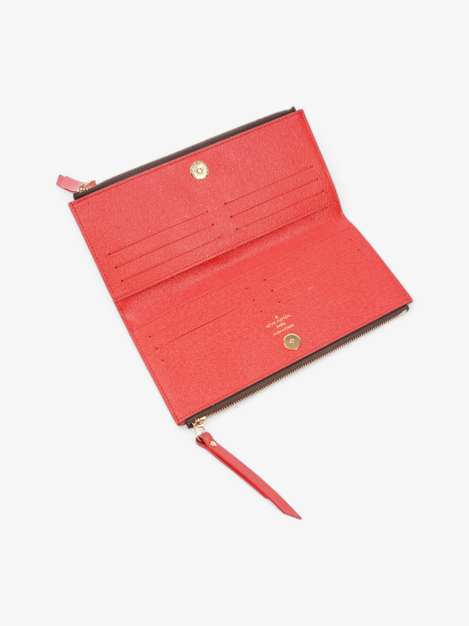 Louis Vuitton Adele Monogram / Red Coated Canvas Image 3